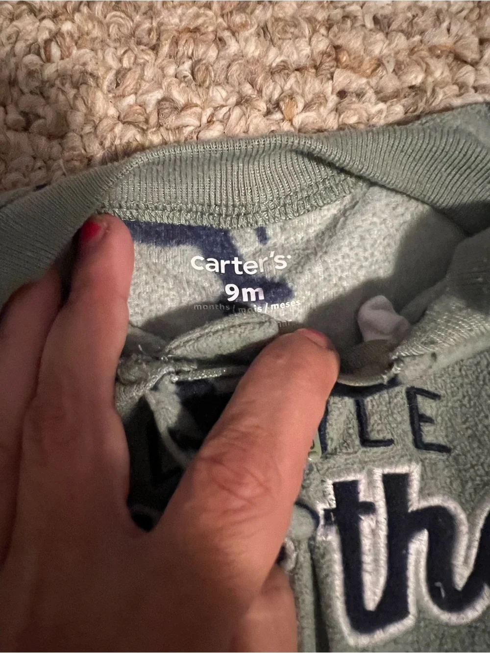 Carters soft fleece
